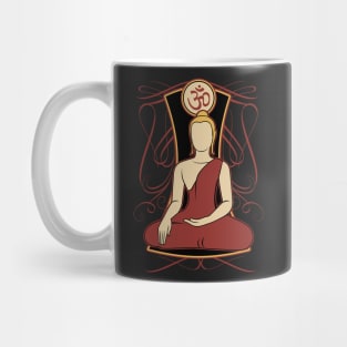 Buddha Bhumisparsha Buddhist Aum Mug